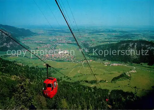 AK / Ansichtskarte Seilbahn_Cable Car_Telepherique Breitenberg auf Pfronten  