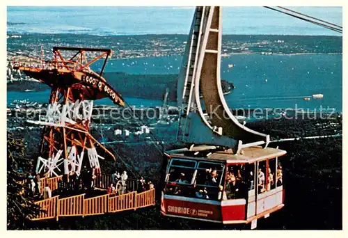 AK / Ansichtskarte Seilbahn_Cable Car_Telepherique Grouse Mountain Superskyride  