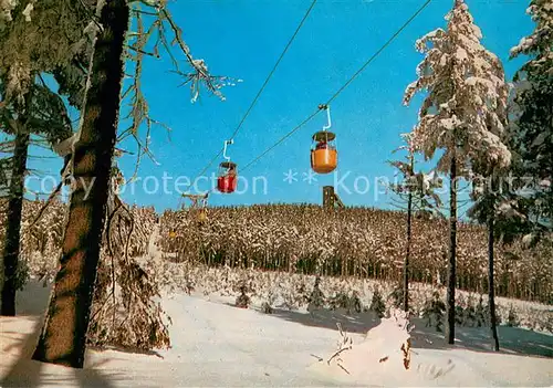 AK / Ansichtskarte Seilbahn_Cable Car_Telepherique Wurmbergseilbahn Harz  