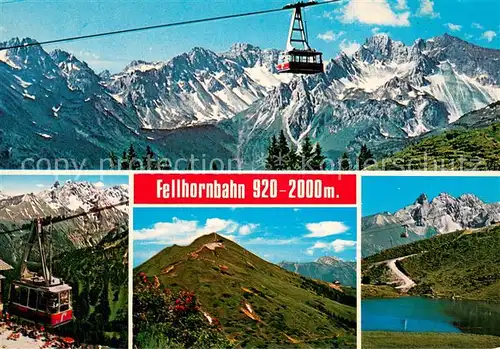 AK / Ansichtskarte Seilbahn_Cable Car_Telepherique Fellhornbahn 