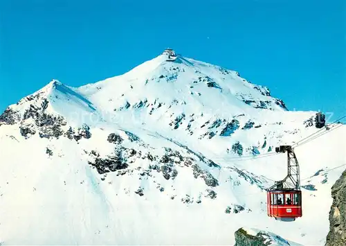 AK / Ansichtskarte Seilbahn_Cable Car_Telepherique Muerren Schilthorn Piz Gloria 