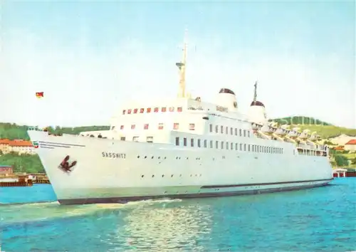 AK / Ansichtskarte Dampfer_Oceanliner Sassnitz  