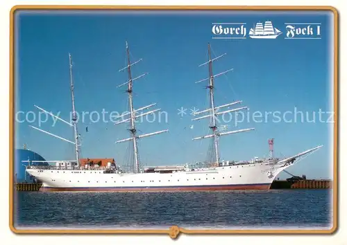 AK / Ansichtskarte Segelschiffe Gorch Fock I 