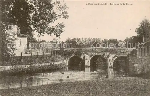 AK / Ansichtskarte Vaux sur Blaise_52_Haute Marne Pont de la Blaise 