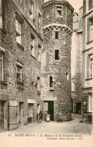 AK / Ansichtskarte Saint Malo_35 Maison de la Duchesse Anne 