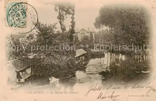 AK / Ansichtskarte Chartres_28 Moulin des Graviers 
