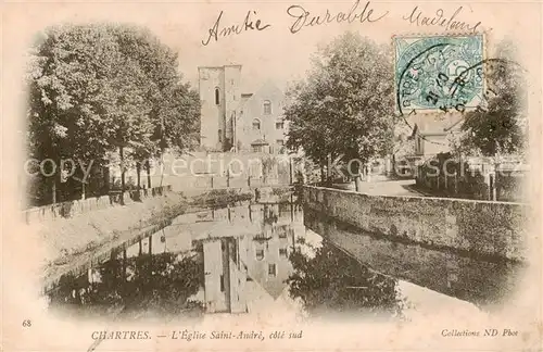 AK / Ansichtskarte Chartres_28 Eglise Saint Andre 
