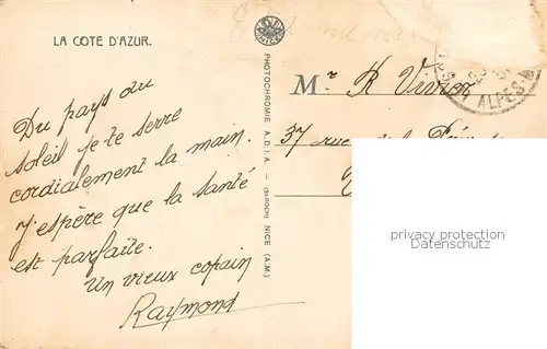 AK / Ansichtskarte Juan les Pins_Antibes_06 Vue panoramique de la plage 