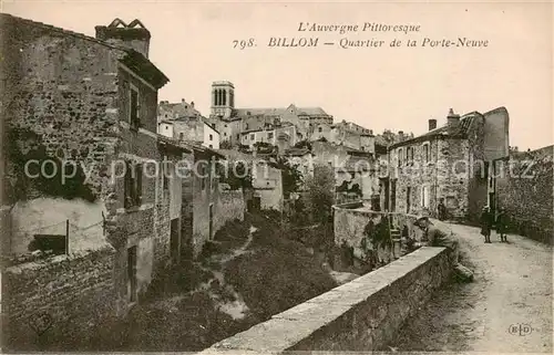 AK / Ansichtskarte Billom_63_Puy de Dome Quartier de la Porte Neuve 