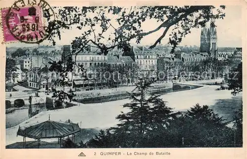 AK / Ansichtskarte Quimper_29_Finistere Le Champ de Bataille 