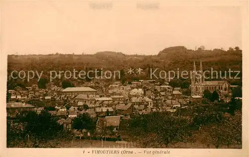 AK / Ansichtskarte Vimoutiers_61_Orne Vue generale sur la ville 