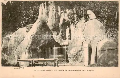 AK / Ansichtskarte Longuyon_54 La Grotte de Notre Dame de Lourdes 