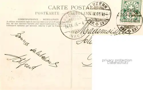 AK / Ansichtskarte Luzern__LU mit Rigi 