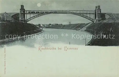 AK / Ansichtskarte Levensau Hochbruecke Levensau