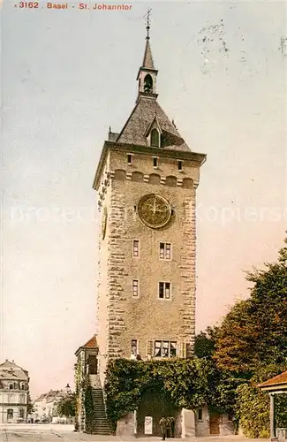 AK / Ansichtskarte Basel_BS St Johanntor Basel_BS