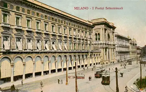 AK / Ansichtskarte Milano_Mailand_IT I Portici Settentrionali 