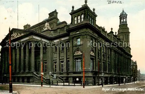 AK / Ansichtskarte Manchester__UK Royal Exchange 