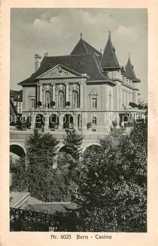 AK / Ansichtskarte Bern_BE Casino Bern_BE
