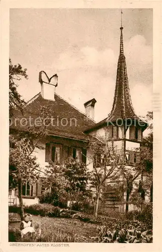 AK / Ansichtskarte Oberhofen_AG Altes Kloster Oberhofen AG