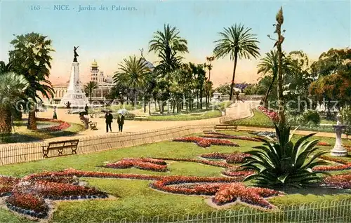 AK / Ansichtskarte Nice__06_Nizza Jardin des Palmiers 