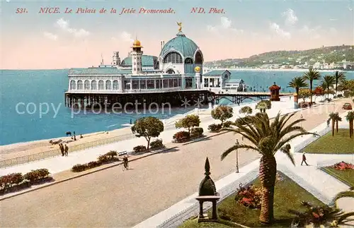 AK / Ansichtskarte Nice__06_Nizza Le Palais de la Jetee Promenade 