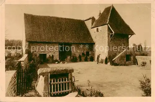 AK / Ansichtskarte Haute_Cour_Hautecour_Verosvres_71_Saone et Loire Maison ou naquit Ste Marguerite Marie 