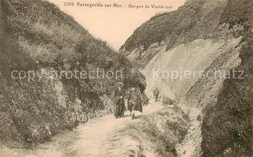 AK / Ansichtskarte Varengeville sur Mer_76_Seine Maritime Gorges de Vasterival 