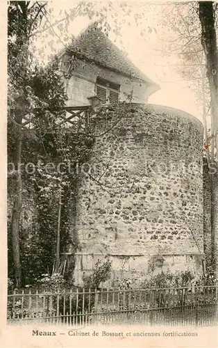 AK / Ansichtskarte Meaux_77 Cabinet de Bossuet et anciennes fortifications 