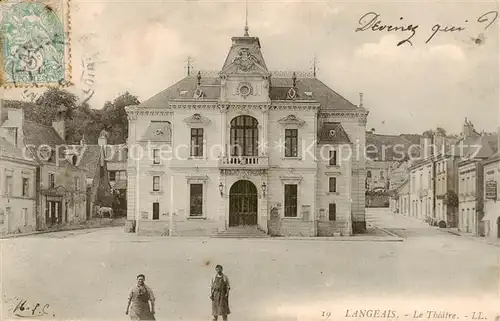 AK / Ansichtskarte Langeais_37_Indre et Loire Le Theatre 