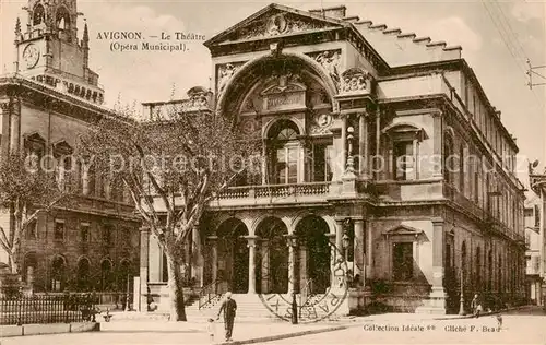 AK / Ansichtskarte Avignon_84_Vaucluse Le Theatre Opera Municipal 