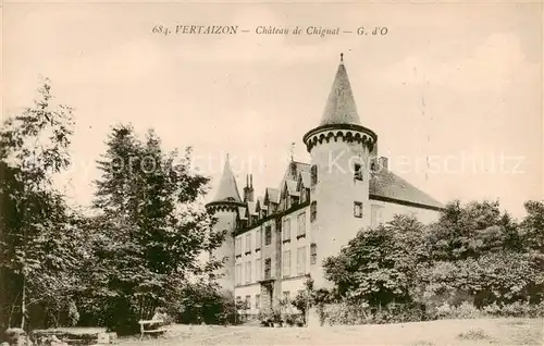 AK / Ansichtskarte Vertaizon Chateau de Chignat Vertaizon