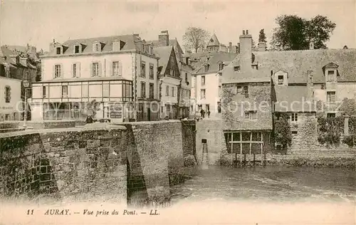 AK / Ansichtskarte Auray_56 Vue prise du Pont 