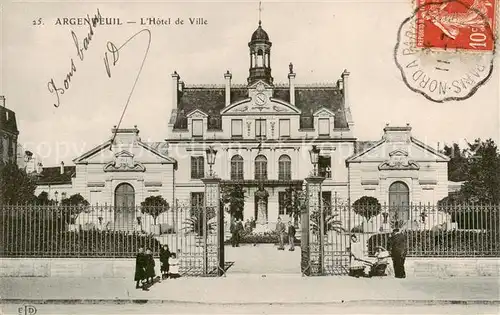 AK / Ansichtskarte Argenteuil_95 Hotel de Ville 