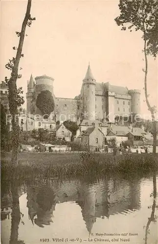 AK / Ansichtskarte Vitre_d_Ille et Vilaine_35 Le Chateau cote Nord 