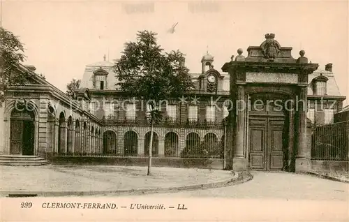 AK / Ansichtskarte Clermont__63 Ferrand Universite 