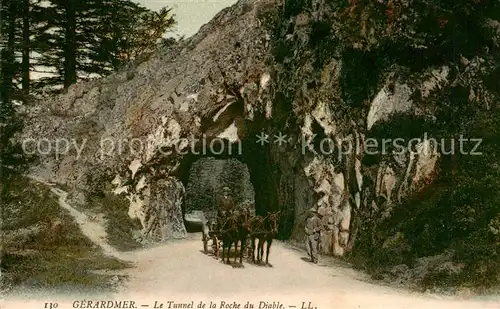 AK / Ansichtskarte Gerardmer_88_Vosges Le Tunnel de la Roche du Diable 