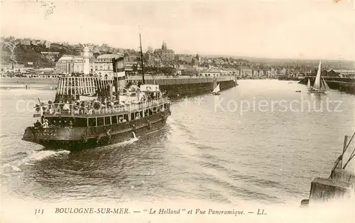 AK / Ansichtskarte Boulogne_62 sur Mer Le Holland et Vue panoramique 