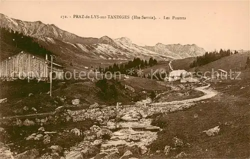 AK / Ansichtskarte Praz_de_Lys sur Taninges Les Pontets Praz_de_Lys