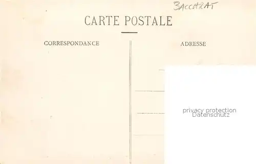 AK / Ansichtskarte Baccarat_54 Tombes des 94 soldats francais tombes sur le Post de la Meurthe le 23 Aout 1914 et inhumes dans le cour des Cristalleries 