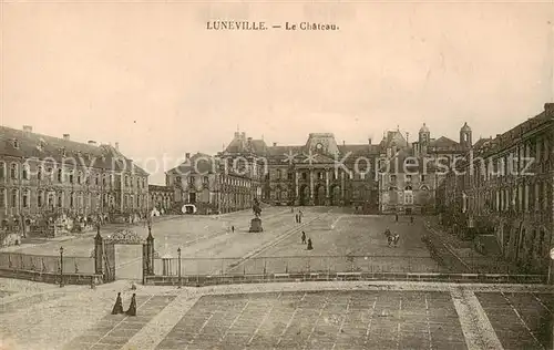 AK / Ansichtskarte Luneville_54_Meurthe et Moselle Le Chateau 