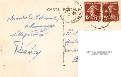 AK / Ansichtskarte Clermont__63 Ferrand Vue generale aerienne 