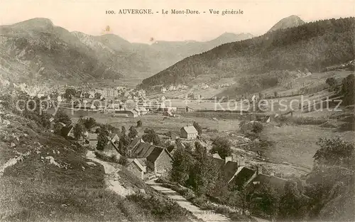 AK / Ansichtskarte Le_Mont Dore_63 Vue generale 