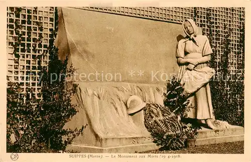 AK / Ansichtskarte Suippes_51_Marne Le Monument aux Morts 