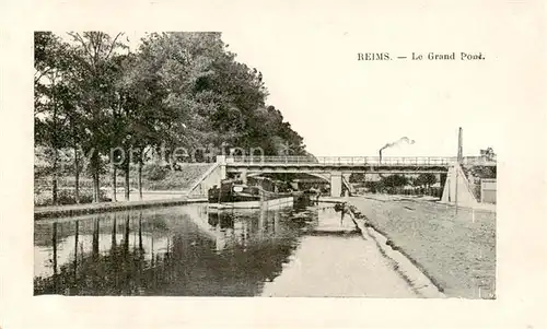 AK / Ansichtskarte Reims_51 Le Grand Pont 