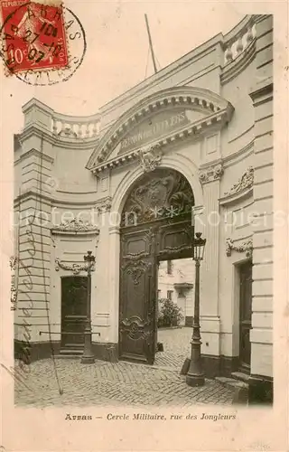 AK / Ansichtskarte Arras__62 Cercle Militaire rue des Jongleurs 