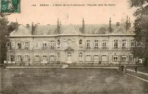 AK / Ansichtskarte Arras__62 Hotel de la Prefecture Facade cote du Parc 