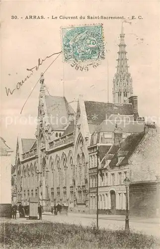 AK / Ansichtskarte Arras__62 Le Couvent du Saint Sacrement 