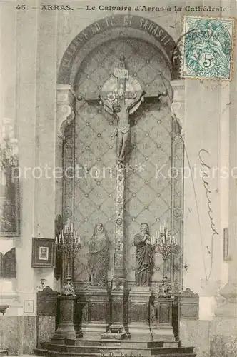 AK / Ansichtskarte Arras__62 Le Calvaire dArras a la Cathedrale 