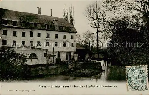 AK / Ansichtskarte Arras__62 Un Moulin sur la Scarpe Ste Catherine lez Arras 