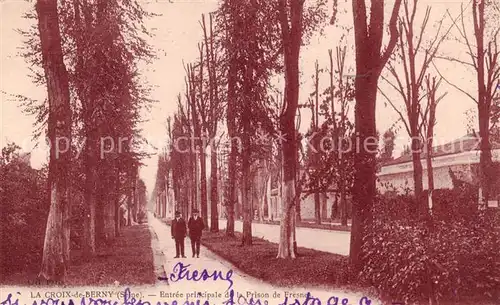 AK / Ansichtskarte La_Croix de Berny_92_Hauts de Seine Entree principale a la Prison de Fresned 